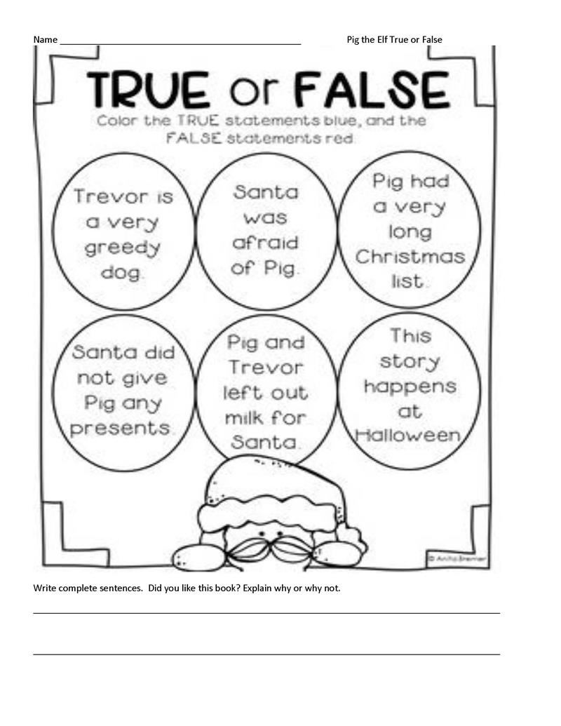 True false